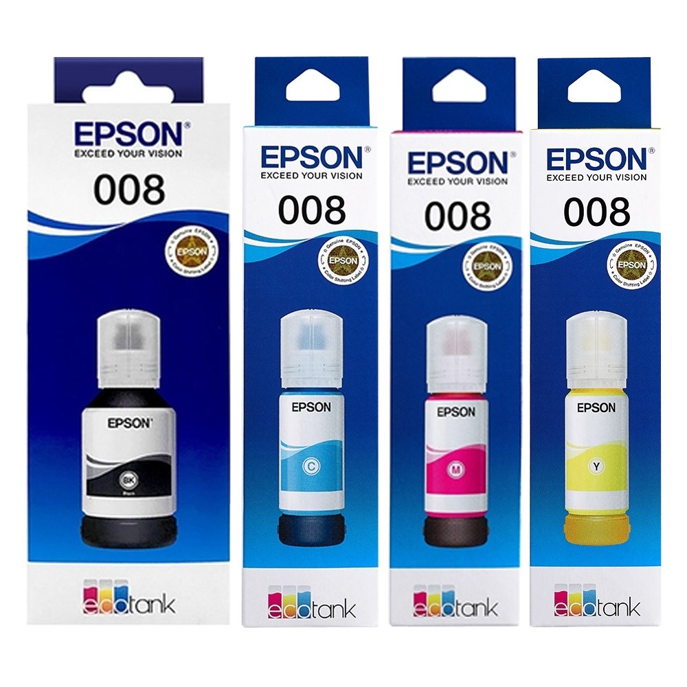 EPSON 原廠連續供墨008墨水「 T06G150、T06G250、T06G350、T06G450」