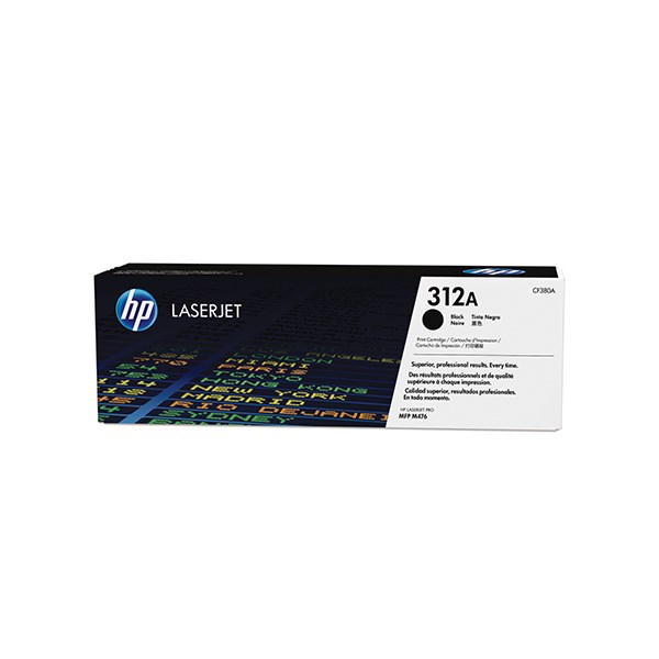 HP 312A 黑色原廠碳粉匣(CF380A)