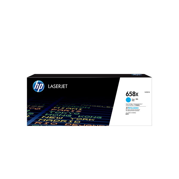 HP 658X 高列印量青色原廠碳粉匣(W2001X)
