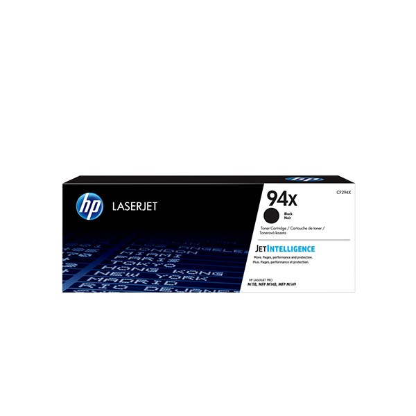 HP 94X 高列印量黑色原廠碳粉匣(CF294X)