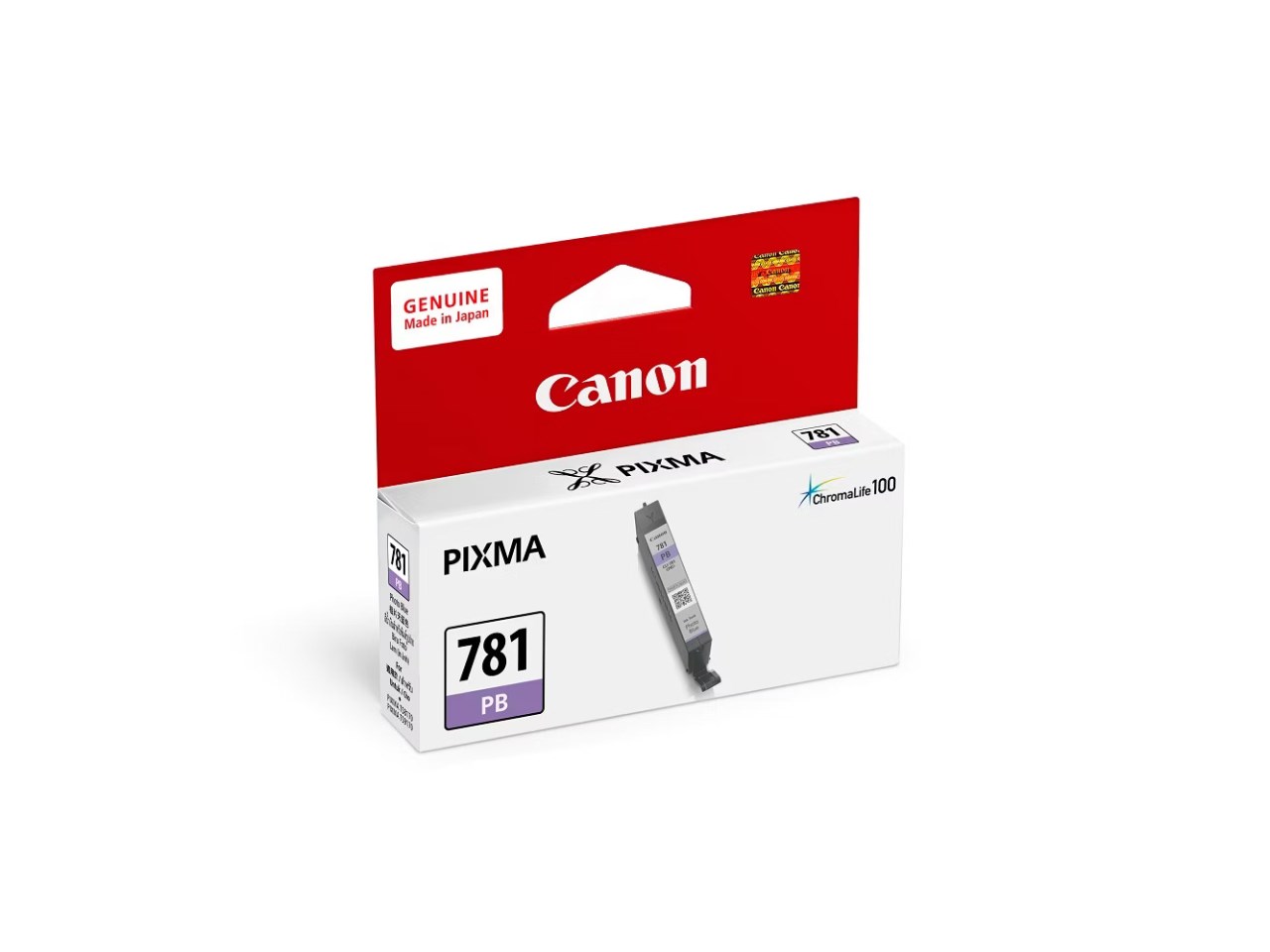 Canon 「CLI-781 PB」原廠相片藍墨水