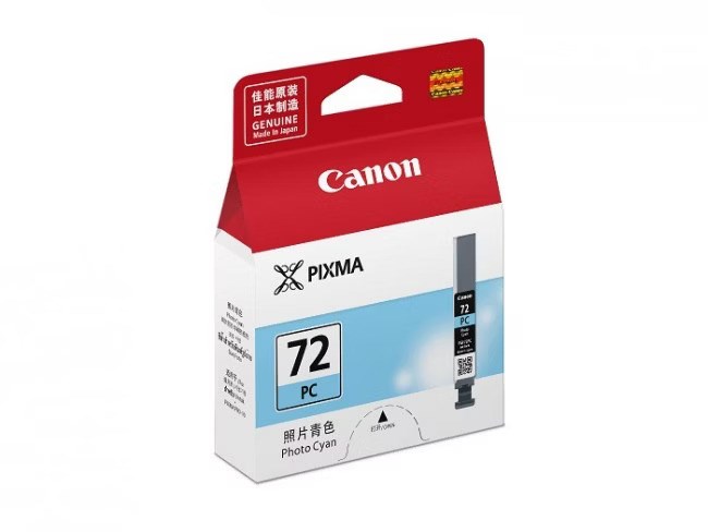 Canon 「PGI-72PC」原廠相片靛藍色墨水