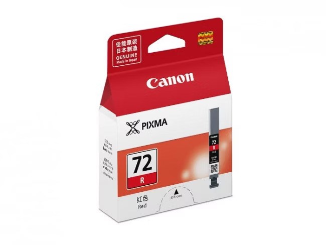 Canon 「PGI-72R」原廠紅色墨水