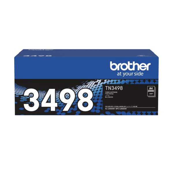 Brother 「TN-3498 BK」原廠碳粉匣