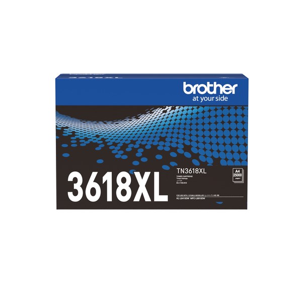Brother 「TN3618XL BK」原廠碳粉匣