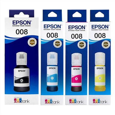 EPSON 原廠連續供墨008墨水「 T06G150、T06G250、T06G350、T06G450」