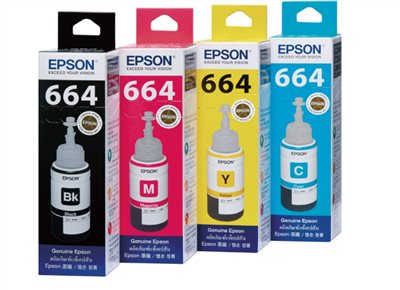EPSON 原廠連續供墨664墨水「C13T664100、C13T664200、C13T664300、C13T664400」