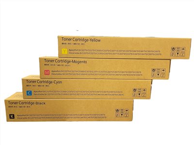 Fuji Xerox 「CT201372」副廠紅色碳粉匣