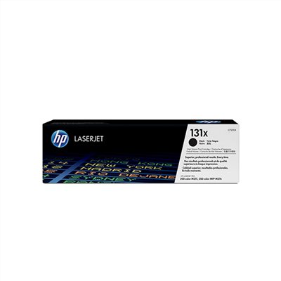 HP 131X 高容量黑色原廠碳粉匣(CF210X)