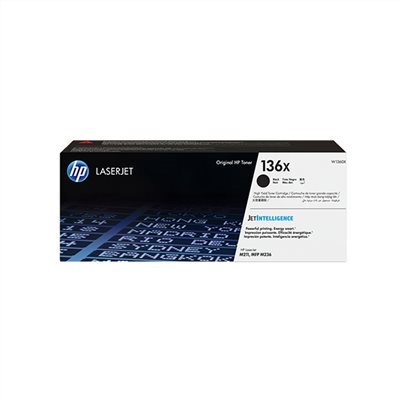 HP 136X 高列印量黑色原廠碳粉匣 (W1360X)