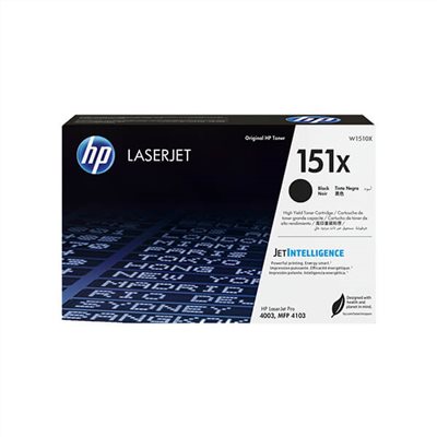HP 151X 高列印量 黑色原廠碳粉匣 (W1510X)