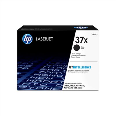 HP 37X 高列印量黑色原廠碳粉匣(CF237X)