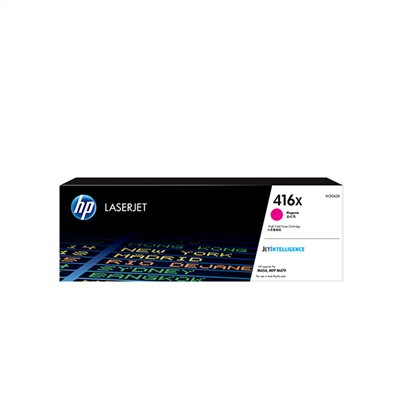 HP 416X 高列印量洋紅色原廠碳粉匣(W2043X)