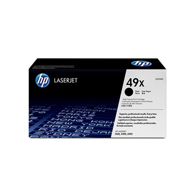 HP 49X 高容量黑色原廠碳粉匣(Q5949X)