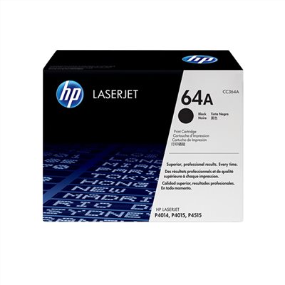 HP 64A 黑色原廠碳粉匣(CC364A)