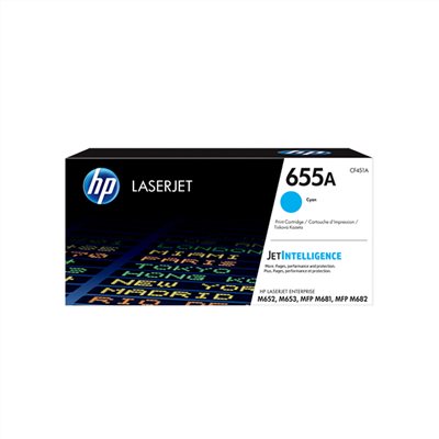 HP 655A 青色原廠碳粉匣(CF451A)