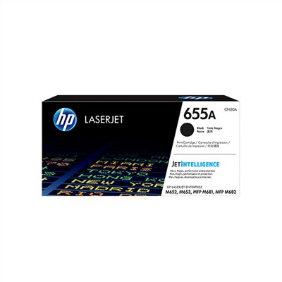 HP 655A 黑色原廠碳粉匣(CF450A)