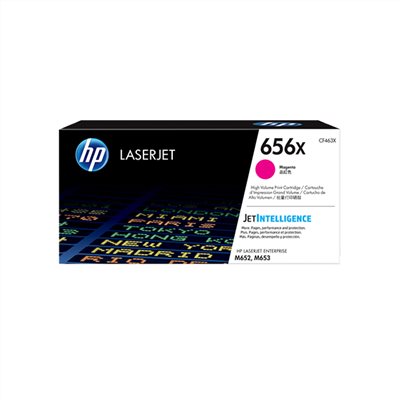 HP 656X 高列印量洋紅色原廠碳粉匣(CF463X)