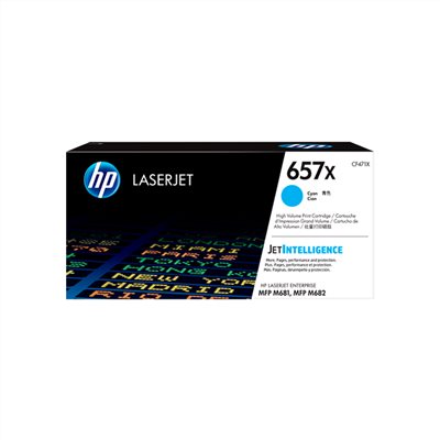 HP 657X 高列印量青色原廠碳粉匣(CF471X)