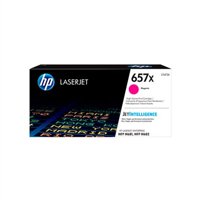 HP 657X 高列印量洋紅色原廠碳粉匣(CF473X)