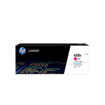 HP 658X 高列印量洋紅色原廠碳粉匣(W2003X)