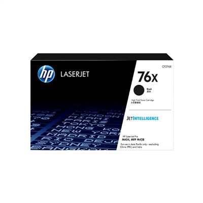 HP 76X 高列印量黑色原廠碳粉匣(CF276X)