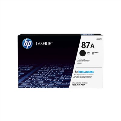 HP 87A 黑色原廠碳粉匣(CF287A)