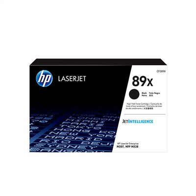 HP 89X 高列印量黑色原廠碳粉匣(CF289X)