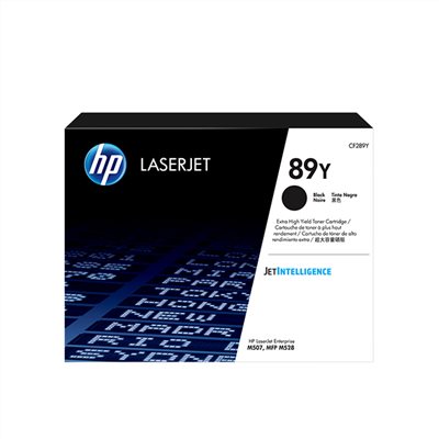 HP 89Y 超高列印量黑色原廠碳粉匣(CF289Y)