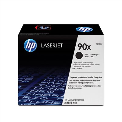 HP 90X 高容量黑色原廠碳粉匣(CE390X)
