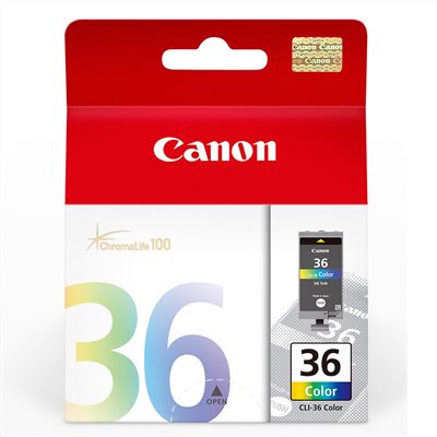 Canon 「CLI-36」原廠彩色墨水