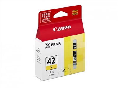 Canon 「CLI-42 Y」原廠黃色墨水