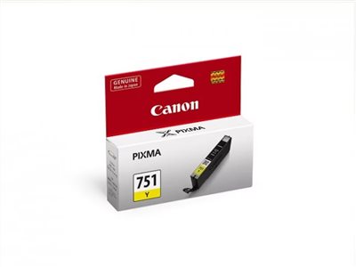 Canon 「CLI-751 Y」原廠黃色墨水