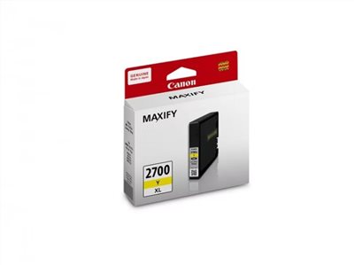Canon 「PGI-2700XL Y」原廠黃色墨水
