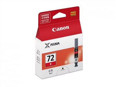 Canon 「PGI-72R」原廠紅色墨水