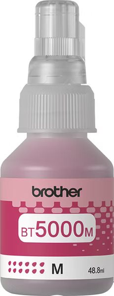 Brother 「BT5000 M」紅色原廠墨水