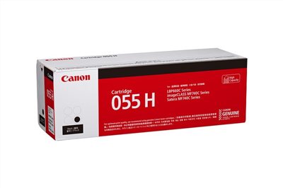 Canon 「055H BK」原廠黑色碳粉