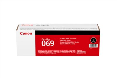 Canon 「069 BK」原廠黑色碳粉