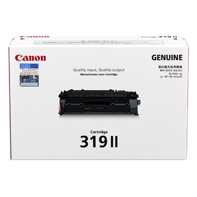 Canon 「319 II」原廠黑色碳粉