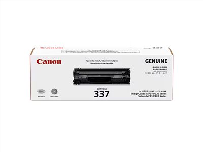 Canon 「337」原廠黑色碳粉