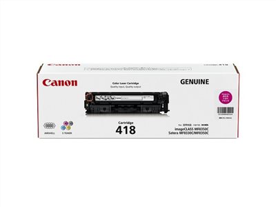 Canon 「418 M」原廠紅色碳粉
