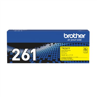 Brother 「TN-261 Y」原廠黃色碳粉匣