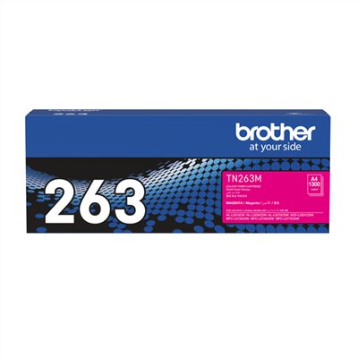 Brother 「TN-263 M」原廠紅色碳粉匣