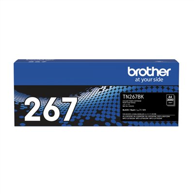 Brother 「TN-267 BK」原廠黑色碳粉匣