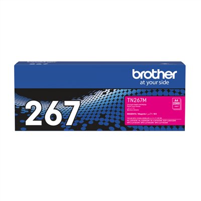 Brother 「TN-267 M」原廠紅色碳粉匣