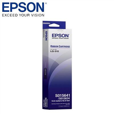 EPSON 原廠黑色色帶 S015641 (黑色)/適用型號：LQ-310