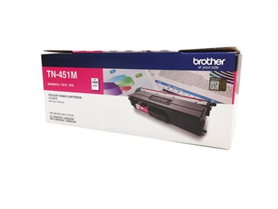 Brother 「TN-451 M」原廠紅色碳粉匣