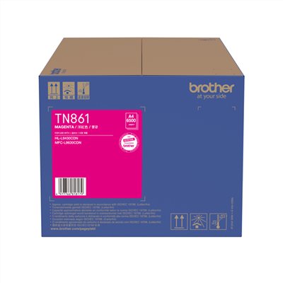 Brother 「TN-861 M」原廠紅色碳粉匣