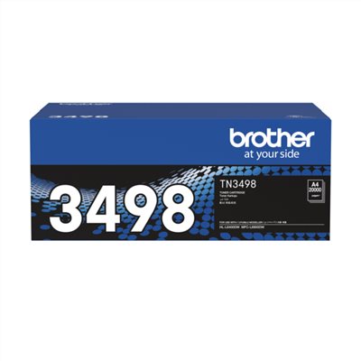 Brother 「TN-3498 BK」原廠碳粉匣