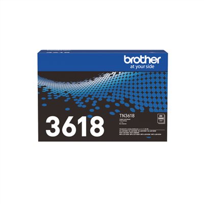 Brother 「TN3618 BK」原廠碳粉匣